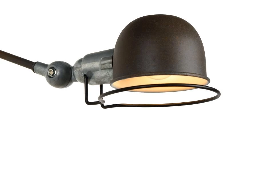 Lucide HONORE - Wall light - 1xE14 - Rust Brown - detail 1